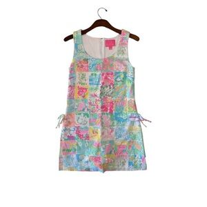 Lilly Pulitzer Sammi Pop Up Lilly State Of Mind Romper Women’s Size 12 NWT